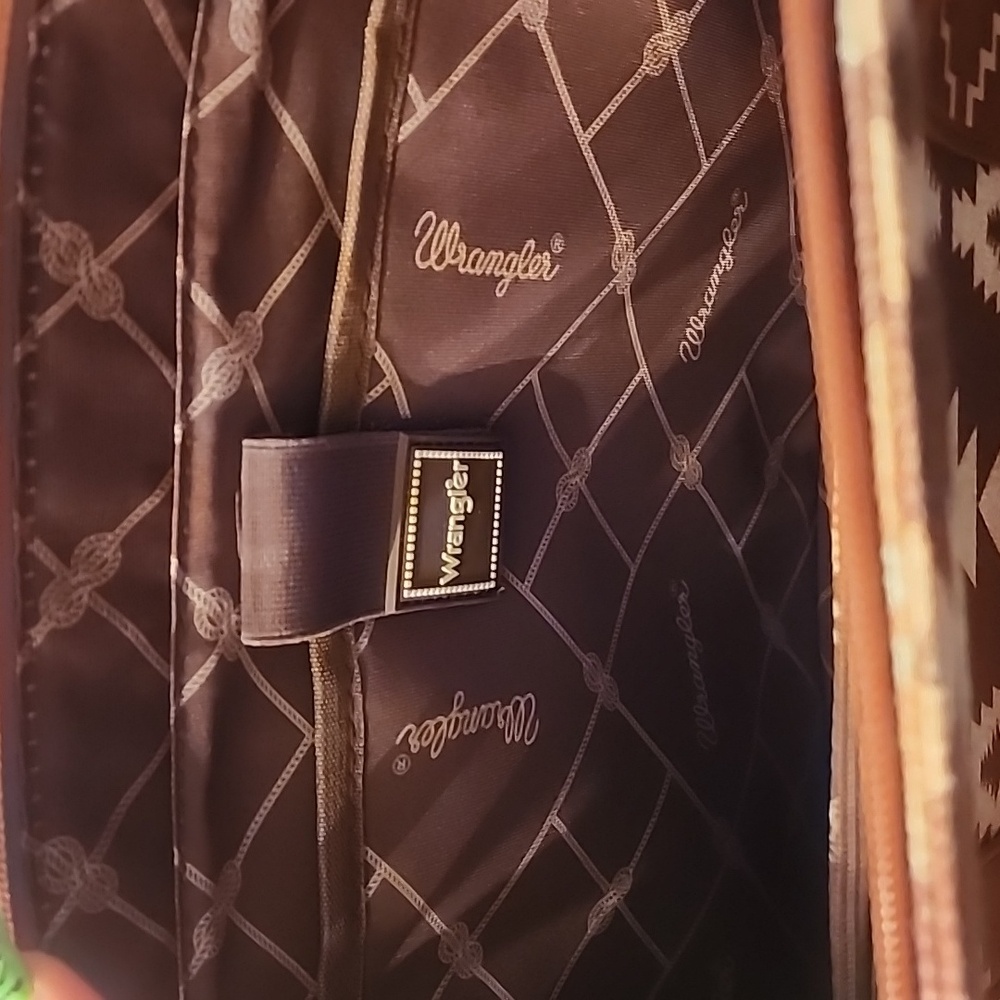Wrangler Womens Aztec Tote Bag New With Tags - Picture 8 of 8